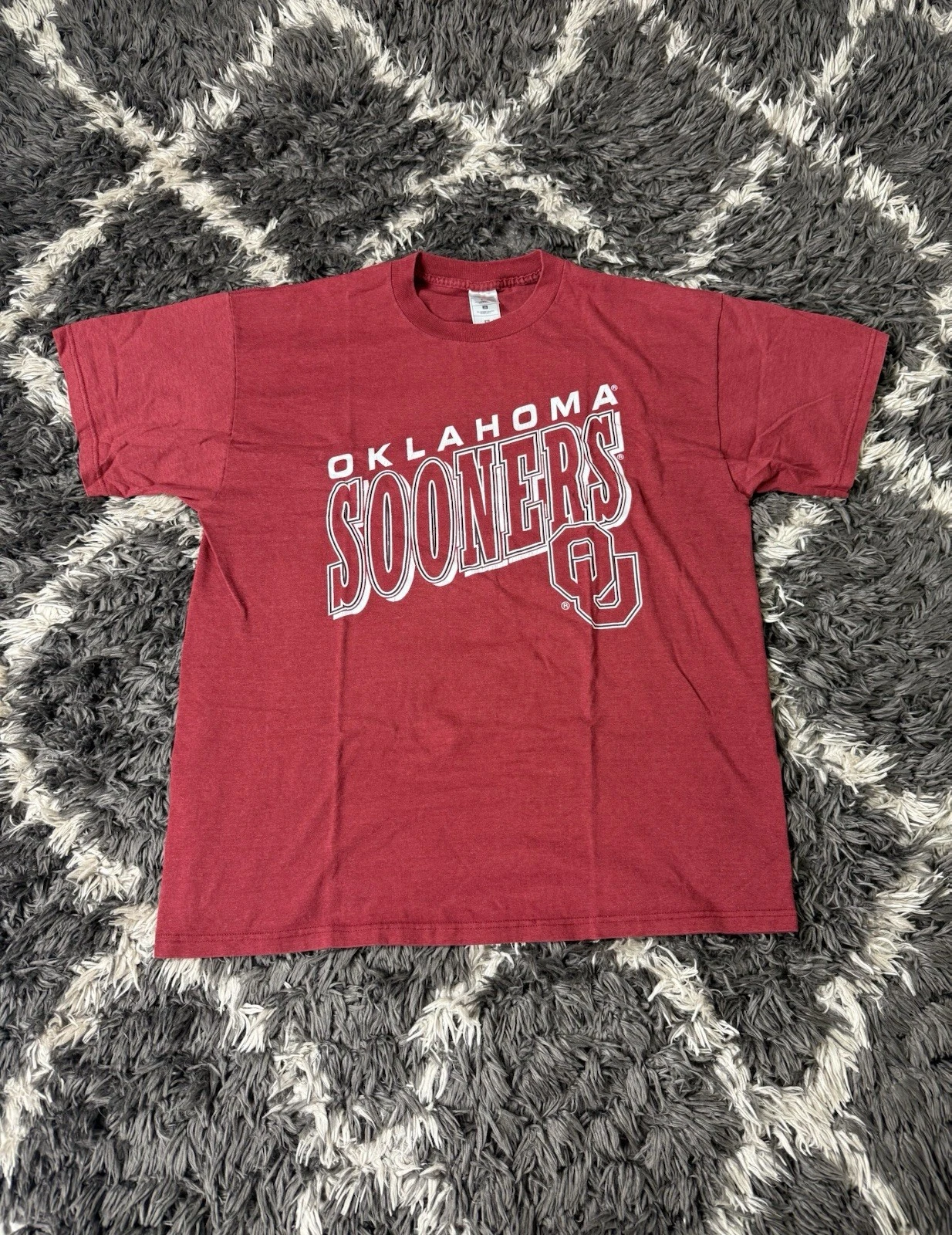 Vintage 90s Oklahoma Sooners T Shirt Men’s XL Crewneck USA Made Fruit Of Loom