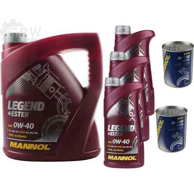 7L Motoröl MANNOL Legend+Ester 0W-40 2x MANNOL Motor Doctor ADDITIV