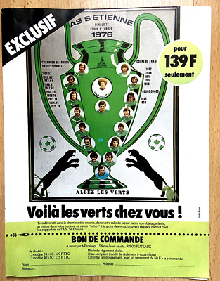 Gagnez votre rencontre avec les verts de 1976, au Zénith de Saint Etienne le 22 novembre - ICI