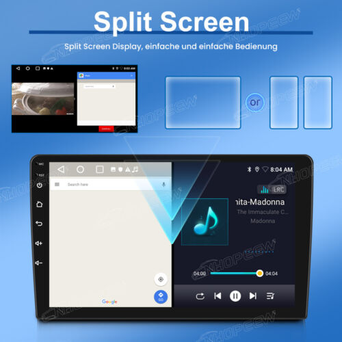 For Hyundai i10 2007-2013 Android 13 Car Stereo Radio Head Unit GPS WIFI 2+32GB - Picture 10 of 11