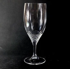 WEDGEWOOD ROSETTE ICED TEA GLASS, Cut Lead Crystal, 7 7/8", by Jasper Conran