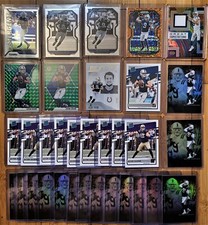 Jacob Eason Rookie Football 33 Card Lot- Jersey Patch, Prizm Negative & Disco 📈