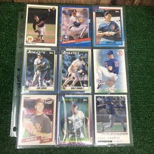 Vintage Baseball Card Lot (9 Card Check Description)