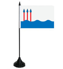 Tischflagge Llansá (Spanien) Lansa Tischfahne Fahne Flagge 10 x 15 cm