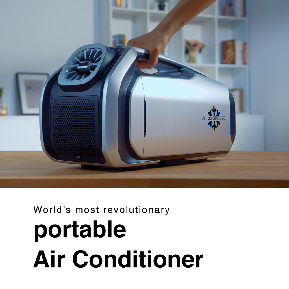 ZERO BREEZE MARK2 portable outdoor air conditioner with ZERO BREEZE MARK2 portable outdoor air conditioner with