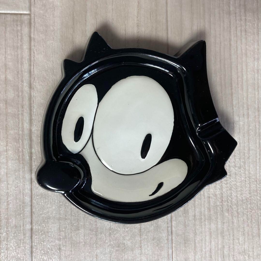 FELIX THE CAT  灰皿　小物入れ　当時物　ハリウッド FELIX THE CAT 灰皿 小物入れ 当時物 ハリウッド 2025年最新