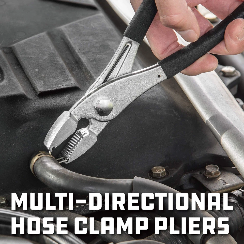 Powerbuilt Multi-Directional Hose Clamp Pliers, Hold Clamps, Fuel Lines and R... - Image 4 of 4