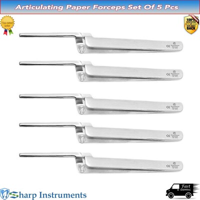 Articulating Paper Forceps Direct Bond Tweezer Bracket Holding Dental Instrument