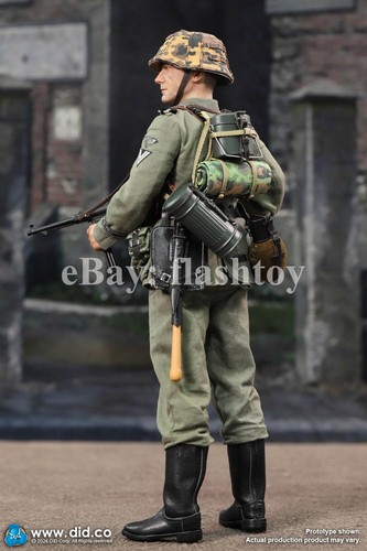 DID D80177 1/6 WWII German Flammenwerfer Gefreiter Joerg 12" Male Action Figure - Picture 15 of 24