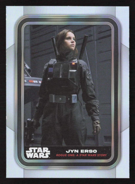 2023 Topps Star Wars Flagship #85 Jyn Erso Silver Rainbow