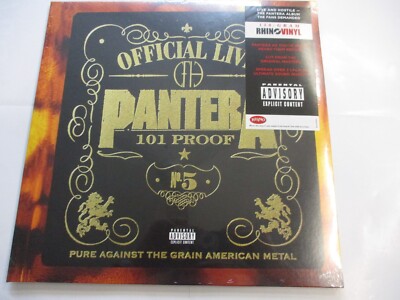 PANTERA - OFFICIAL LIVE 101 PROOF - 2LP VINYL NACHDRUCK