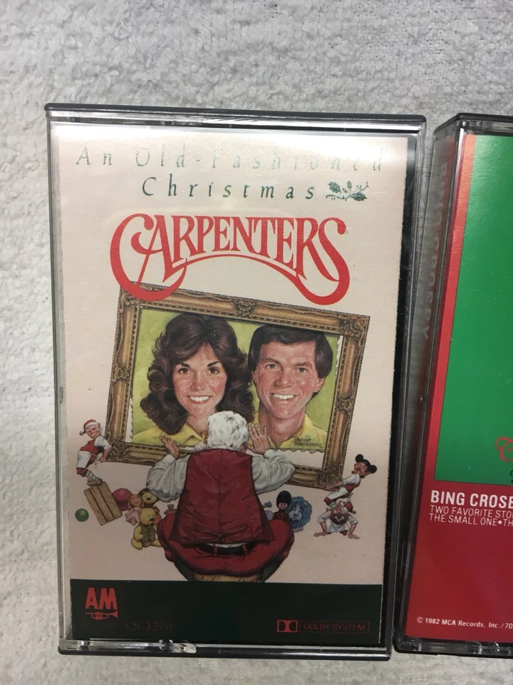 Lot 4 Christmas Cassettes - Carpenters - Bing Crosby - Boston Pops - Gene Autry — 第 2/4 张图片