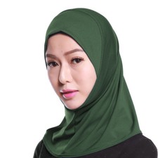 Muslim Women Under Scarf Hat Cap Islamic Prayer Ladies Neck Cover Hijab Headwear