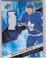 18/19 SPX..TRAVIS DERMOTT..ROOKIE JERSEY..CARD # R-TD..MAPLE LEAFS.COMBINED SHIP