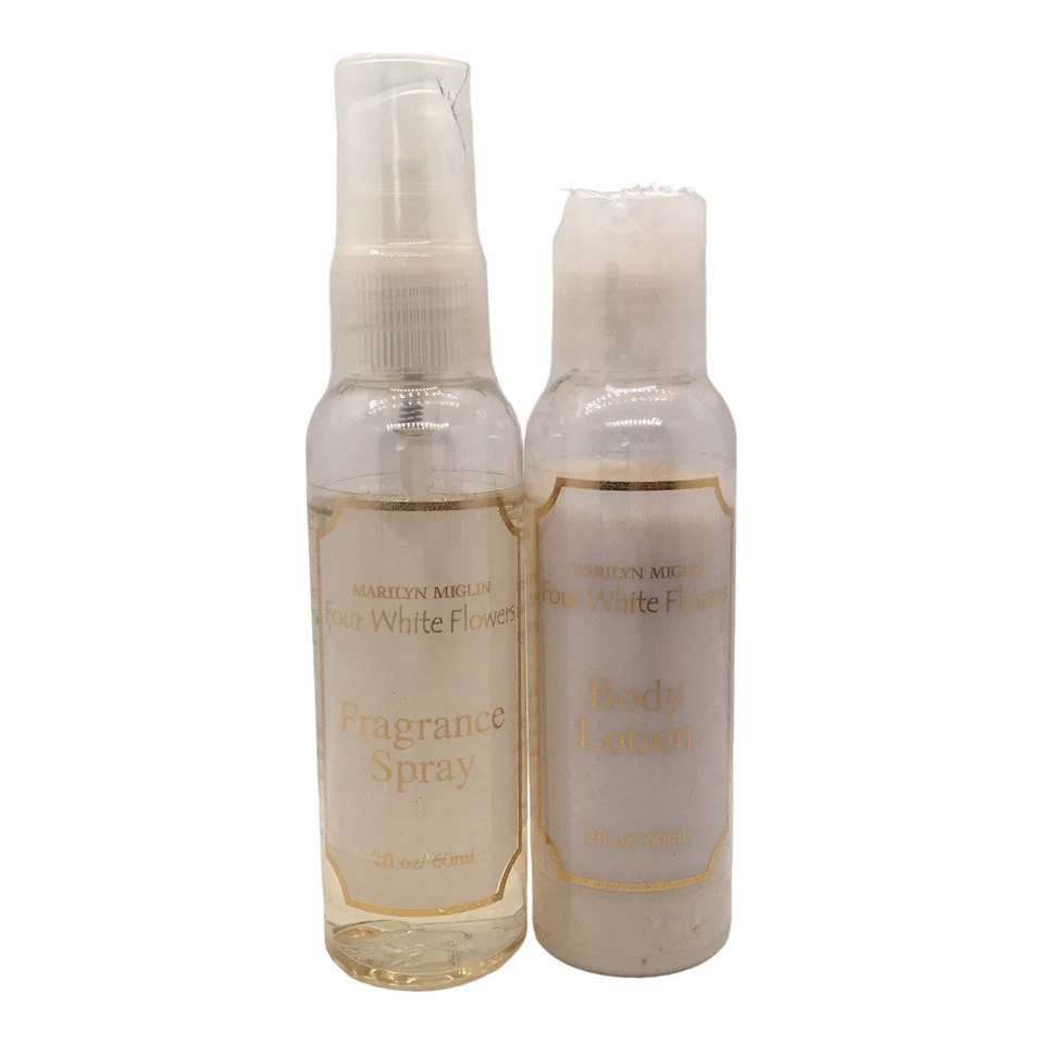 Marilyn Miglin CUATRO FLORES BLANCAS® 3 piezas Set de regalo Loción corporal Fragancia Spray Foto 4 de 4