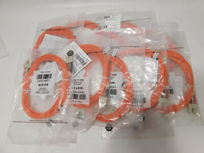 Belkin A2F20277 05M Duplex Fiber Optic Patch Cables SC/SC 62.5/125 5M lot of 10