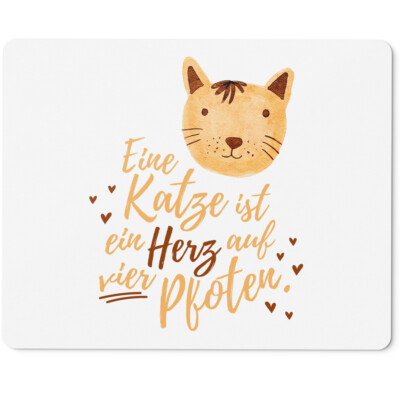 Eine Katze ist ein Herz auf vier Pfoten 10401006799