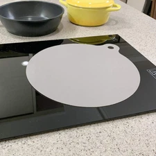 Induction Cooktop Mat Non Slip Electric Cooktop Protective Pad Reusable 220mm