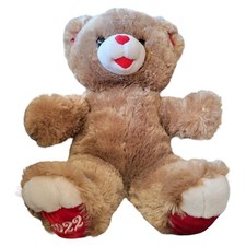 DanDee Plush Valentines Sweetheart Teddy Bear Heart Nose 2022 20"