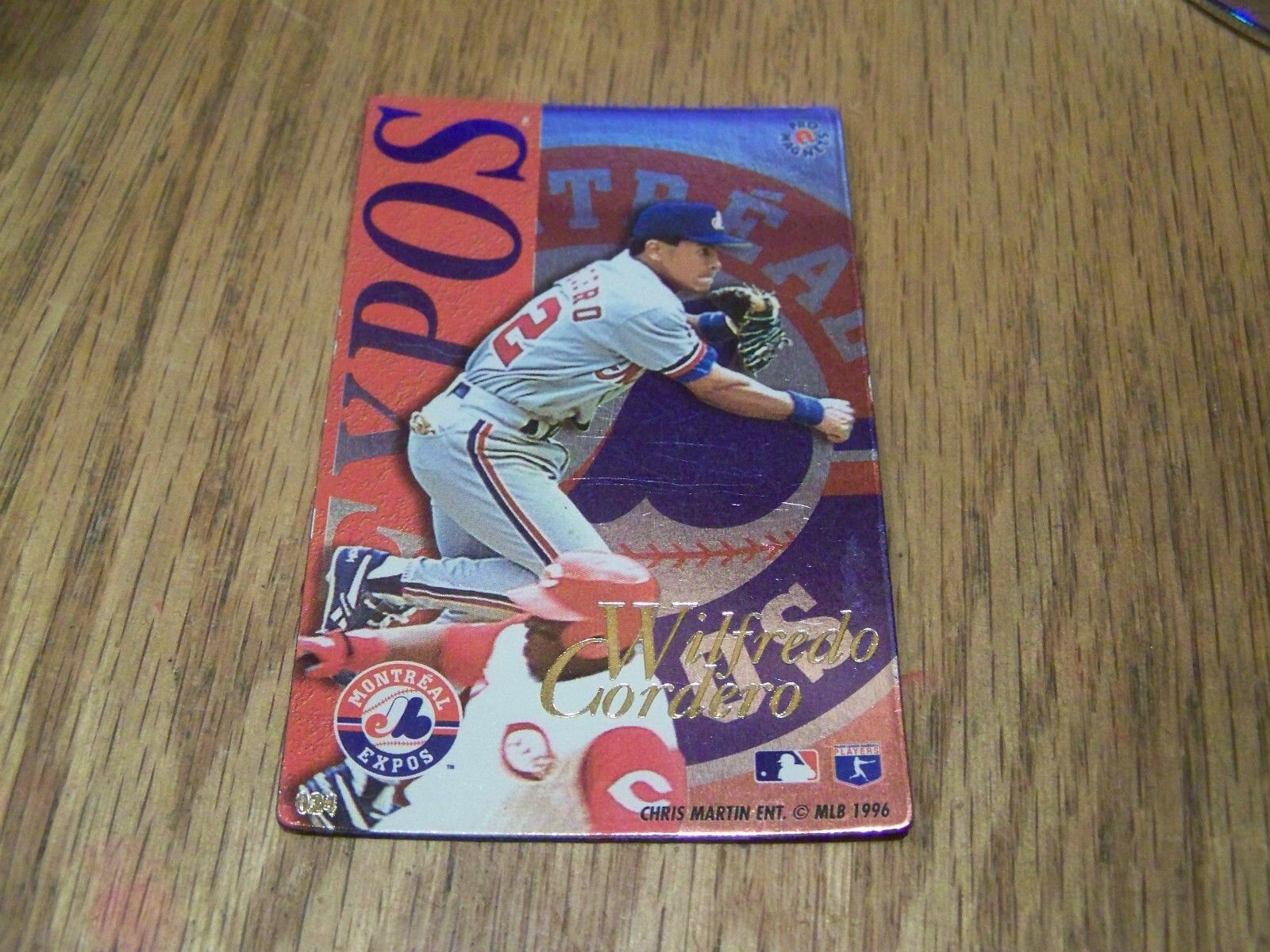 WILFREDO CORDERO MAGNET 1996 PRO MAGNETS CHRIS MARTIN INC. # 24 | eBay