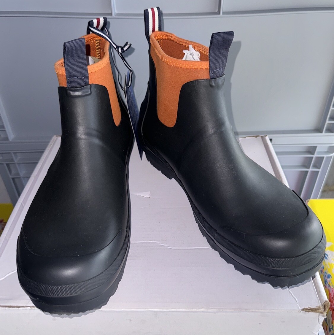 Ankle Wellies Joules Wellibobs Navy Joules Women Nellibob Neoprene Ankle Wellies Marine Navy -Adult