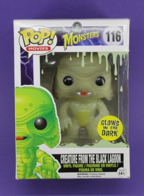FUNKO POP MOVIES #116 CREATURE FROM THE BLACK LAGOON (GLOW) GITD