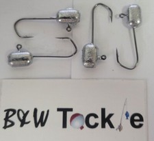 25 Large tube insert Jig Head Sickle Hook ~ 1/8,  1/4 or 3/8 oz ~ FREE Shipping