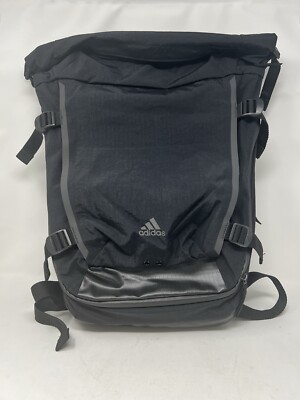 ADIDAS 4CMTE AC Rolltop Backpack Black EUC | eBay
