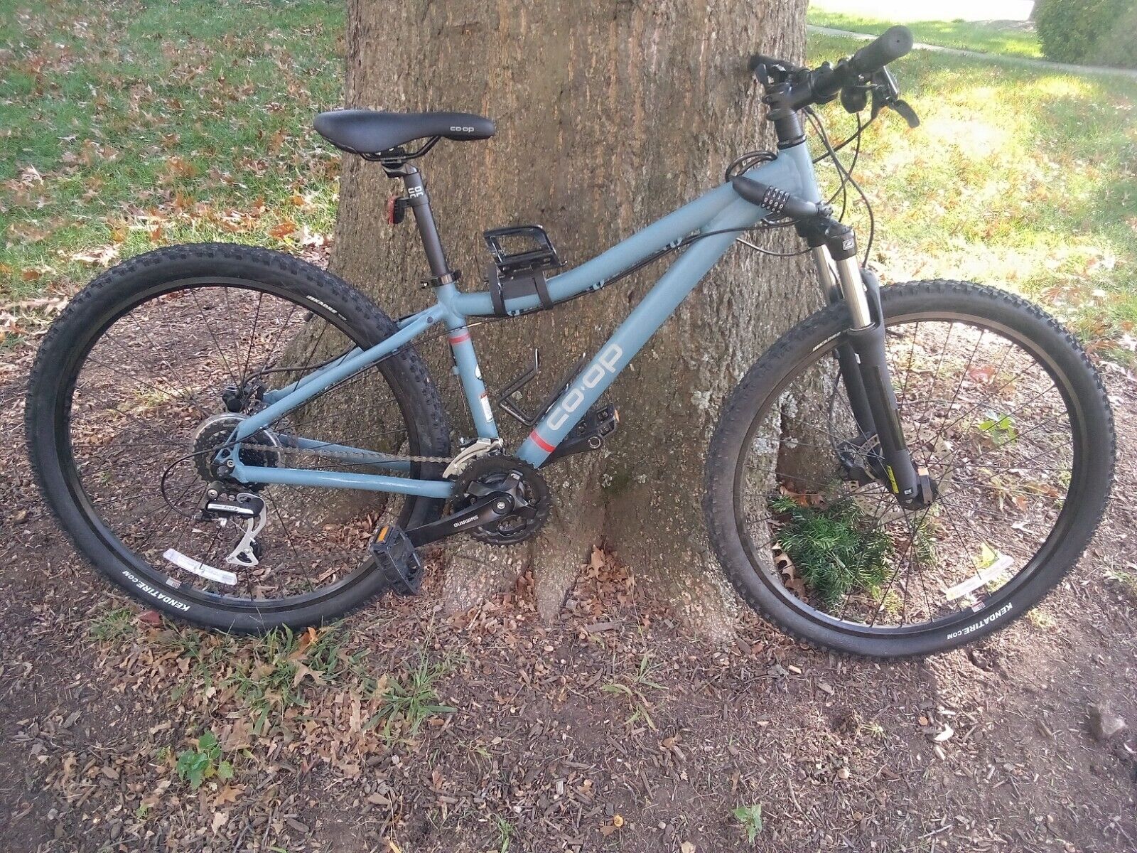 CoOp Bicycle DRT 27.5 With Kenda Tires & Shimano Gear System Co Op Mountain Bike