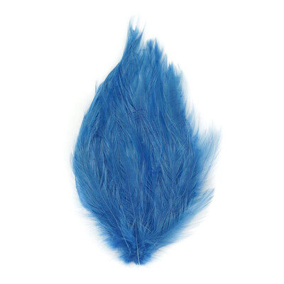 Turquoise Rooster Feather Pad Hat Headband Purse Sew or Glue on 