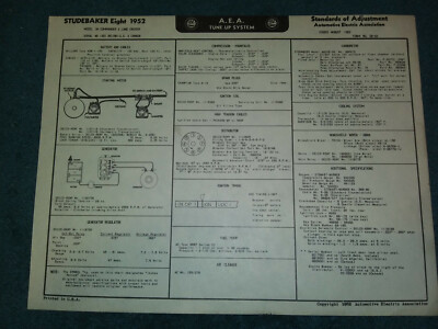 1953 Studebaker Wiring Diagram - STUDEBAKER - Car PDF Manual, Wiring