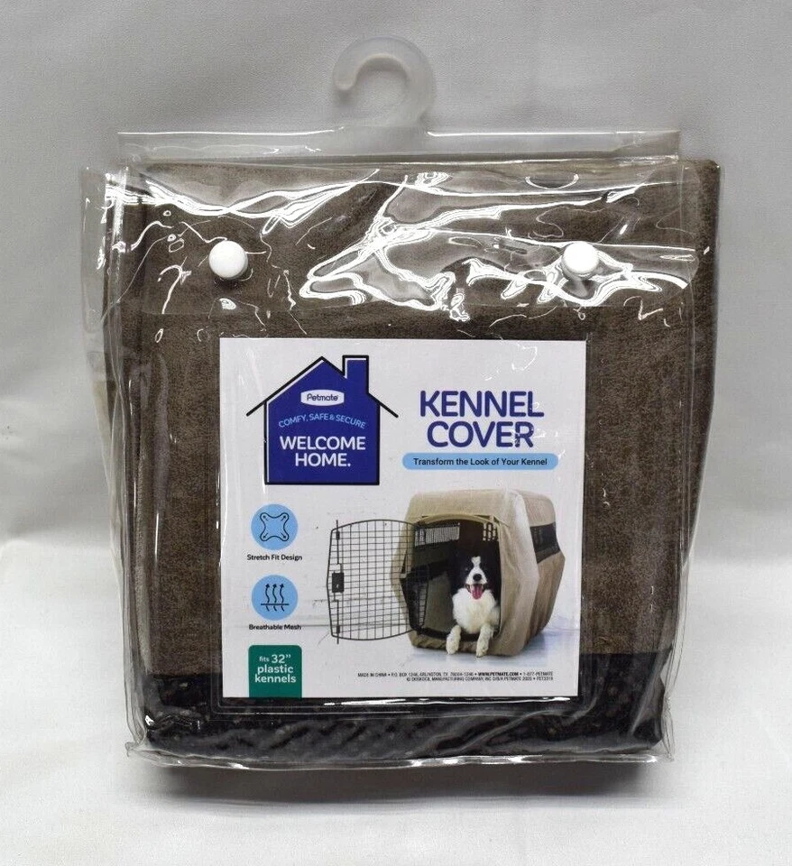 Cubierta de perrera moderna Petmate color topo - tú eliges el tamaño Foto 2 de 3