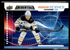 2019-20 Upper Deck Credentials Rookie Science Victor Olofsson #RS-09