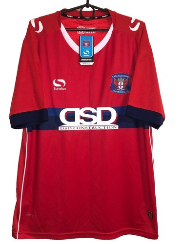 Maillot De Foot Vintage Carlisle United 2005-2007 Domicile - Le Coq Sportif - Taille XL