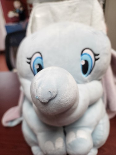 Original Disney Dumbo Elephant Large TY 16 in Sparkle Collection EUC - Picture 3 of 11