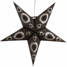 Decorative Paper Star Lights with 12 Foot Power Cord Included 