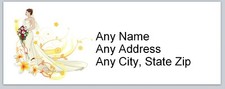 Personalized Address labels Wedding Bride  ac 840 
