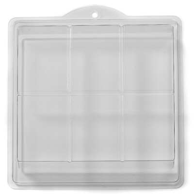 Basic Bar Seifenform - 6 Hohlräume - 5er Pack