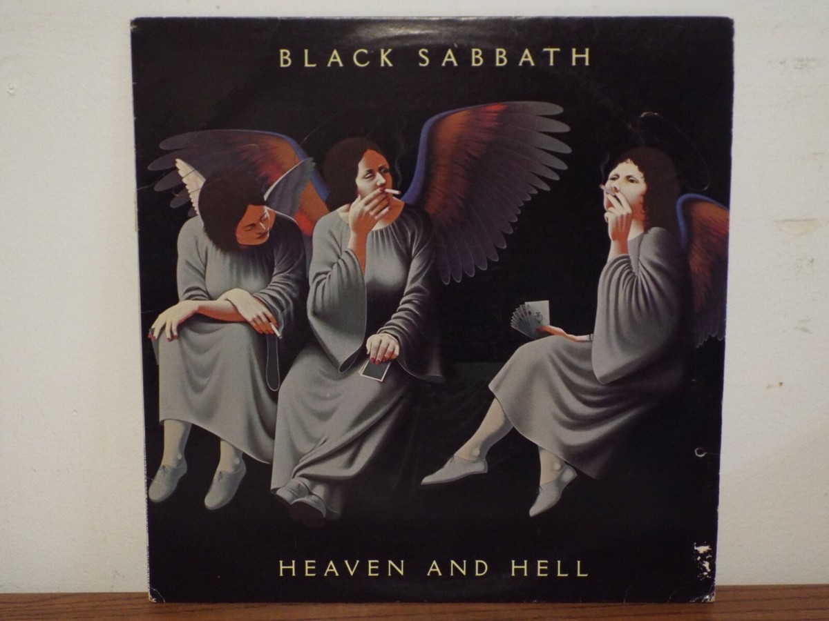 BLACK SABBATH DIO HEAVEN AND HELL HEAVY METAL 1980 LP VINYL ALBUM