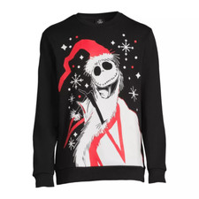 The Nightmare Before Christmas Men's Size 2XL 50-52 Fleece Pullover