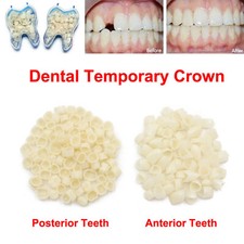 1 Box Dental Temporary Crown Veneers Anterior/Posterior Veneer Resin Teeth
