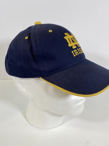 Vintage Notre Dame Fighting Irish StrapBack Hat Signatures Official ND Licensed - Picture 3 of 9