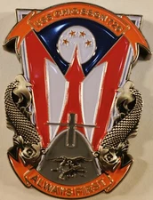 USS Ohio SSGN-726 Submarine Commemorative Challenge Coin,   140