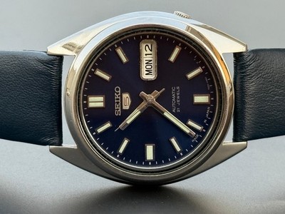 Vintage Seiko 5 Automatik Herrenuhr Seiko SNX Day- Date Japan S-50