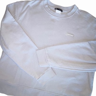 Zara Pantone Sweatshirt Micro Chip Gray Limited Edition Crewneck Size Small