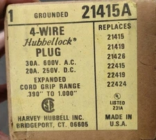 HUBBELL 21415A / 21415A