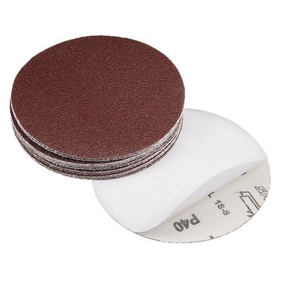 20 X 6'' 40-Grits PSA Sanding Disc Adhesive-Backed Aluminum Oxide Sandpaper