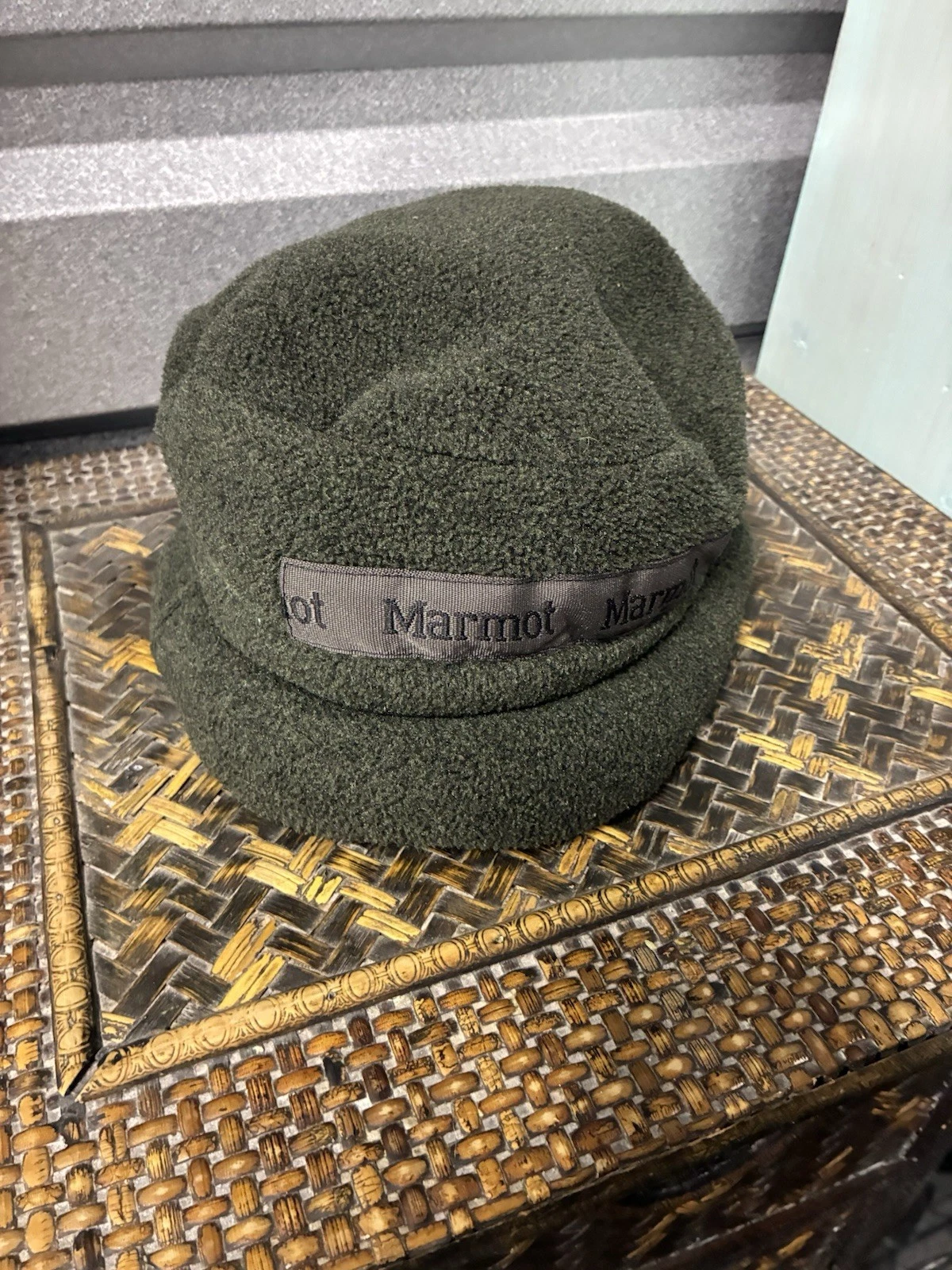 Vintage Marmot Townie Fleece Cap Hat Beanie Ear Flaps Style 1952 USA
