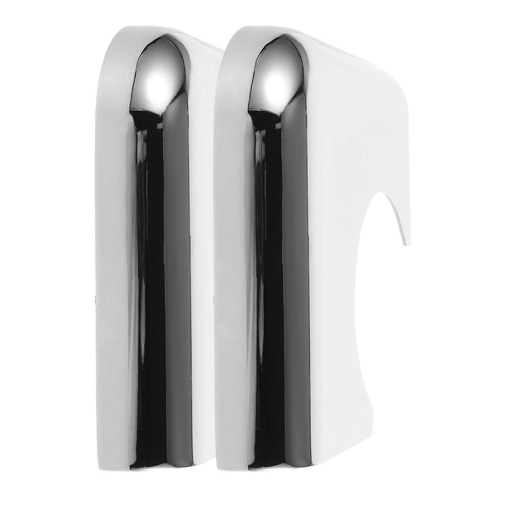 Durable Metal Pool Table Corner Bumpers 2Pcs Silver Protection for Snooker Table