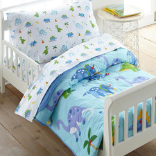 Kids Cotton Toddler Comforter Set Soft Lightweight, Fits Standard Crib Mattr